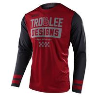 Gambar JERSEY SEPEDA RACING CROSS TLD MTB AM DOWNHILL XC DH ENDURO GRAVEL RED dari WOF SPORTS undefined 1 Tokopedia