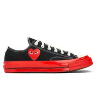 Gambar Sepatu Converse Chuck Taylor 70s Low Black Red Pria Sneakers Original - 37 dari Plaza Sneakers undefined 3 Tokopedia