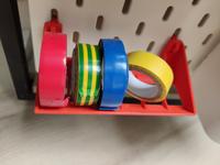 Gambar tape rolls holder tempat solasi selotip - pegboard 5K4D15 compatible - isi 2, Hitam dari klin's undefined 2 Tokopedia