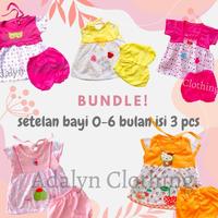 Gambar Kualitas Terjamin Adalyn Clothing - Bundle Isi 3! Setelan Bayi -6 dari Warung Corner undefined 1 Tokopedia