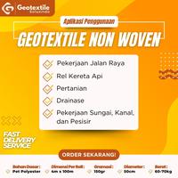 Gambar Geotextile Non woven 150gr roll 4 meter x 100 meter | GT Non Woven dari Geotexsolusindo undefined 3 Tokopedia