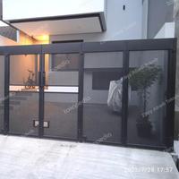 Gambar Pintu / Balkon / Pagar Besi Minimalis / Plat Lubang Perforated dari aseheddoe undefined 3 Tokopedia