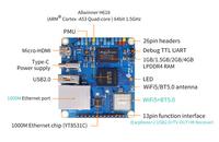Gambar Orange Pi Zero 3 RAM 1GB H618 Quad Core MiniPC dari Beetrona undefined 4 Tokopedia
