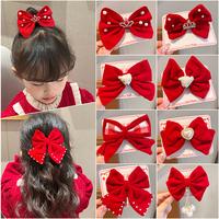 Gambar Jepit Rambut Merah Aletta Pearl Wanita Korea - HF01 dari Kidswonderland831 undefined 1 Tokopedia