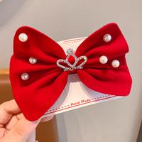 Gambar Jepit Rambut Merah Aletta Pearl Wanita Korea - HF01 dari Kidswonderland831 undefined 5 Tokopedia