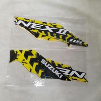 Gambar Striping stiker motor suzuki nex II cross hitam-kuning dari audria Collection undefined 3 Tokopedia