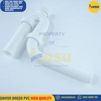 Gambar PREMIUM Sifon Leher Angsa + Afur PVC Full Set Plastik Shifon Washtafel dari Hosu Indonesia undefined 3 Tokopedia