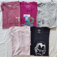 Gambar KAOS TSHIRT UNIQLO BORONGAN MURAH 5 PCS ORIGINAL 100% - UNIQLO 5PCS, S dari COMPASSKLATENMURAH undefined 3 Tokopedia