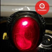 Gambar Cincin Tanam Batu Akik Kecubung Api Hitam Pekat Tembus Merah Big Size dari Arkenstone undefined 4 Tokopedia