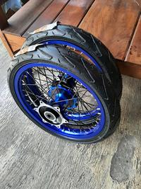 Gambar roda set ban cacing crf ring 17 velg set CRF 140/160 ban corsa baru dari Tamar Wheelset undefined 5 Tokopedia