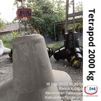 Gambar Tetrapod Beton 500,1, 2 dan 3,2 ton - 1000 kg dari vanpalumagadastore undefined 1 Tokopedia