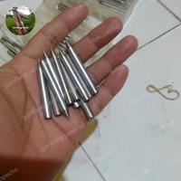 Gambar kepala paser ikan stenlis 5mili 7cm sudah di bor harga per biji dari gumilang paser ketapel ikan undefined 3 Tokopedia