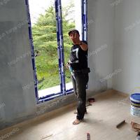 Gambar kusen aluminium type 4" Alexindo waran fowder coating white dari teguh karya glassindo undefined 5 Tokopedia