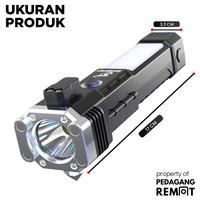 Gambar Senter Darurat LED COB 3w 4 Mode Senter Powerbank Palu dari Pedagang Remote_NEW undefined 4 Tokopedia