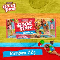 Gambar ARNOTTS - GOOD TIME COOKIES RAINBOW CHOCO CHIPS WARNA WARNI 72 GR dari Cari Mart undefined 3 Tokopedia