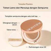 Gambar skintific cover all perfect cushion spf35 pa++++ - Almond dari Shaqueena Cosmetics Bandung undefined 2 Tokopedia