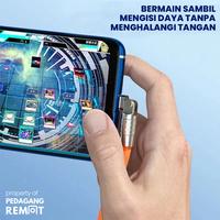 Gambar Kabel Gamers HC-16 kabel data Fast Charging Model Putar 180° 120W 6A dari Pedagang Remote_NEW undefined 3 Tokopedia