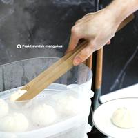 Gambar Food steamer kukusan makanan transparan 3 tingkat elektrik dari dky Project undefined 5 Tokopedia