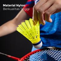 Gambar Agnite Kok Badminton / Kok Bulutangkis / Shuttlecock Nylon Isi 3 F2211 - Putih dari Agnite Indonesia undefined 3 Tokopedia