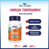 Gambar NOW Zinc Gluconate 50mg 100 Tablet dari Bro Vitamin undefined 1 Tokopedia
