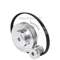 Gambar Close Loop 2GT Timing Belt 200mm Width 6mm Pulley GT2 60t 8mm 20t 5mm - A.Set 5-8mm dari Cipta Karya 3D undefined 2 Tokopedia
