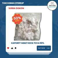 Gambar Kaporit Tablet Kecil 90%/ Chlorine Tablet Kecil 90% Obat Penjernih Air dari aim filter undefined 1 Tokopedia