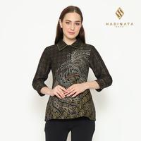 Gambar Hadinata Batik Wanita Superfine Blouse Kumari Kavi - XS dari Hadinata Batik undefined 4 Tokopedia
