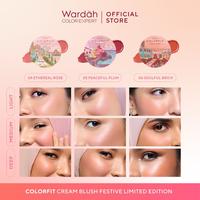 Gambar WARDAH COLORFIT Cream Blush Intense Pigmented All Skin 3gr blush On Wardah - 04 EtherealRose dari Anugerah Cosmetics Tasikmalaya undefined 3 Tokopedia