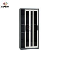 Gambar Lemari Arsip Lemari Besi Filling Cabinet Pintu Kaca AF 04 (Baru) dari SKARYA ID undefined 2 Tokopedia