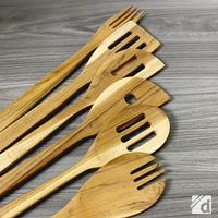 Gambar DADALALA Sutil / Spatula Bahan Kayu JATI Model Pingul (ecer) - Soled 2lubang dari Dadalala undefined 3 Tokopedia