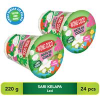 Gambar Wong Coco Nata De Coco Lychee 220gr x 24 ( 1 Karton ) dari Wong Coco undefined 1 Tokopedia