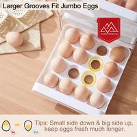 Gambar Tempat Penyimpanan Telur Kotak Telur Rak Telur Egg Storage Box 2 Susun dari Toso Mart undefined 3 Tokopedia