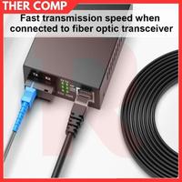 Gambar Paket Kabel Fiber Optic FO 350 Meter 1 Core SC + HTB 3100 2 Kabel Lan - 50m dari TheR Comp undefined 3 Tokopedia