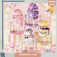 Gambar Botol Minum Anak Kuromi Melody Lucu Bahan Tritan BPA Free 650 ml - Melody 1000 ml dari KAWANMURAH STORE undefined 4 Tokopedia