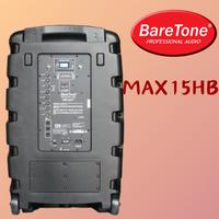 Gambar SPEAKER BARETONE PORTABLE MAX15HB / MAX 15 HB BLUETOOTH 15 INCH dari ATL AUDIO 88 undefined 3 Tokopedia