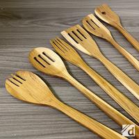Gambar DADALALA Sutil / Spatula Bahan Kayu JATI Model Pingul (ecer) - Soled 2lubang dari Dadalala undefined 2 Tokopedia