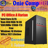 Gambar PC Office i3 i5 Murah Ecer Grosir - i5 3470/16/1TB dari Onie Comp undefined 1 Tokopedia