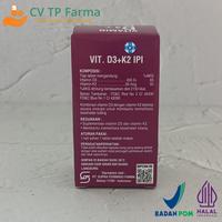 Gambar VITAMIN D3 + K2 400 IU IPI BOTOL 25 TABLET | KESEHATAN TULANG HARIAN dari CV TP Farma undefined 3 Tokopedia