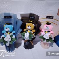 Gambar buket wisuda by SR Bouquet mewah dan lucu - Biru dari SR Bouquet&craft undefined 4 Tokopedia