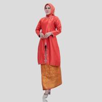 Gambar Setelan Baju Kurung Melayu Payet Shanghai Bridal Premium - Mocca, M dari Dusnita Kebaya undefined 4 Tokopedia