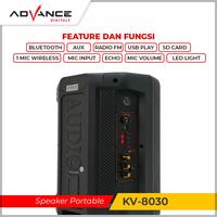 Gambar Advance KV-8030 Speaker Bluetooth PC Komputer HP Laptop Karaoke TV dari Solusi Elektronik SBY undefined 4 Tokopedia