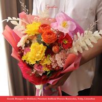 Gambar Buket Bunga Palsu Premium Artificial Flower Grade A Bouquet Gift dari Signature Bloom undefined 3 Tokopedia