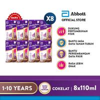 Gambar EFEKTIF PEDIASURE GO COKELAT (1-10TH) - NUTRISI UHT - 8X110ML dari Juno Koleksi undefined 1 Tokopedia