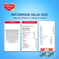 Gambar VIDORAN XMART 1+ MADU 350 G SUSU FORMULA PERTUMBUHAN ANAK 1-3 TAHUN dari milmart.id undefined 5 Tokopedia
