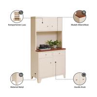 Gambar Lemari Dapur Besi Lemari Dapur Minimalis Kitchen Set Besi dari Furniture ZuoYou undefined 2 Tokopedia