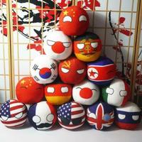 Gambar Boneka Bola Dunia Boneka Country ball 10cm 30cm Boneka World Ball New - CANADA, SIZE 10CM dari DKBSHOP undefined 1 Tokopedia