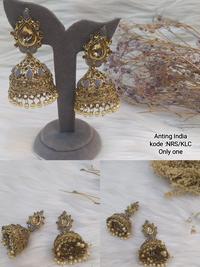 Gambar Anting India / Perhiasan India / Anting Wanita I Aksesoris - M2 dari Indian Village_NEW undefined 1 Tokopedia