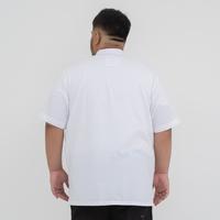 Gambar Kemeja Koko Jumbo Big Size Pria Laki Cowok Putih Sandi Rumput BAH 612 - S (2XL) dari Lemoo ID undefined 4 Tokopedia