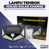 Gambar Lampu Outdoor Taman 100 LED Solar Tenaga Surya Dengan Sensor Gerak dari Pedagang Remote_NEW undefined 1 Tokopedia