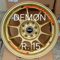 Gambar Velg Mobil Demon Venom Viper R15 Pcd 4x100/114 Brio Mobilio Avanza dari zufar has ban velg mobil undefined 1 Tokopedia